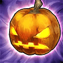 Angry Pumpkin Head