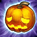 Cross Pumpkin Head