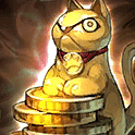 Golden Cat Statue